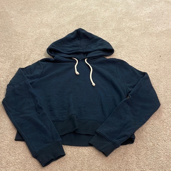 Threads 4 Thought Cropped Hoodie - Picture 1 of 2